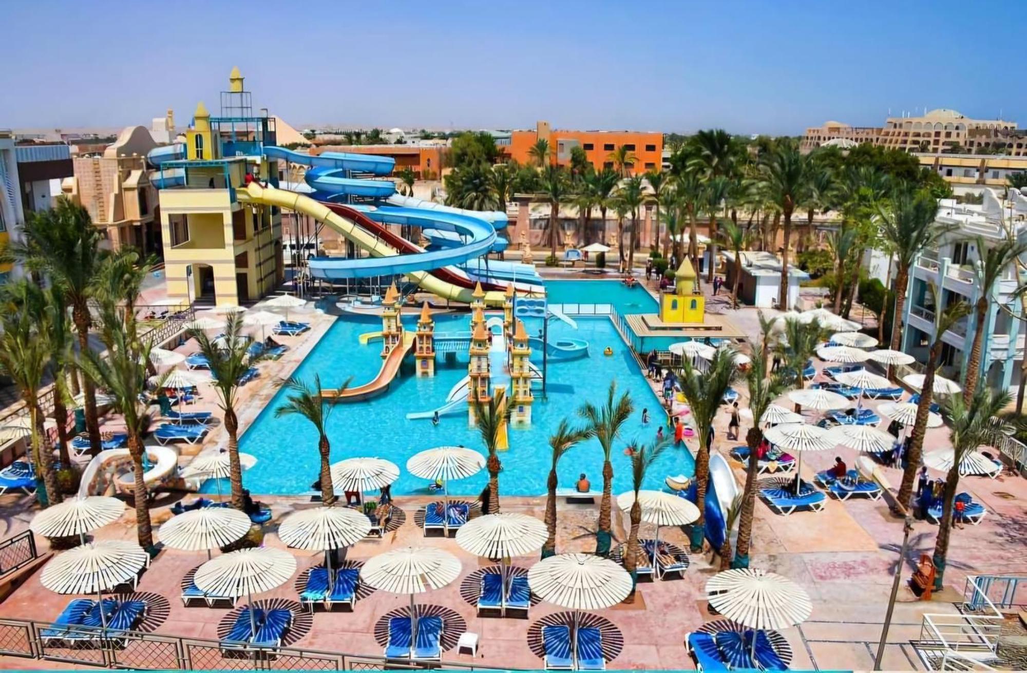 Mirage Bay Hotel & Aquapark All-Inclusive Hurghada Exterior foto