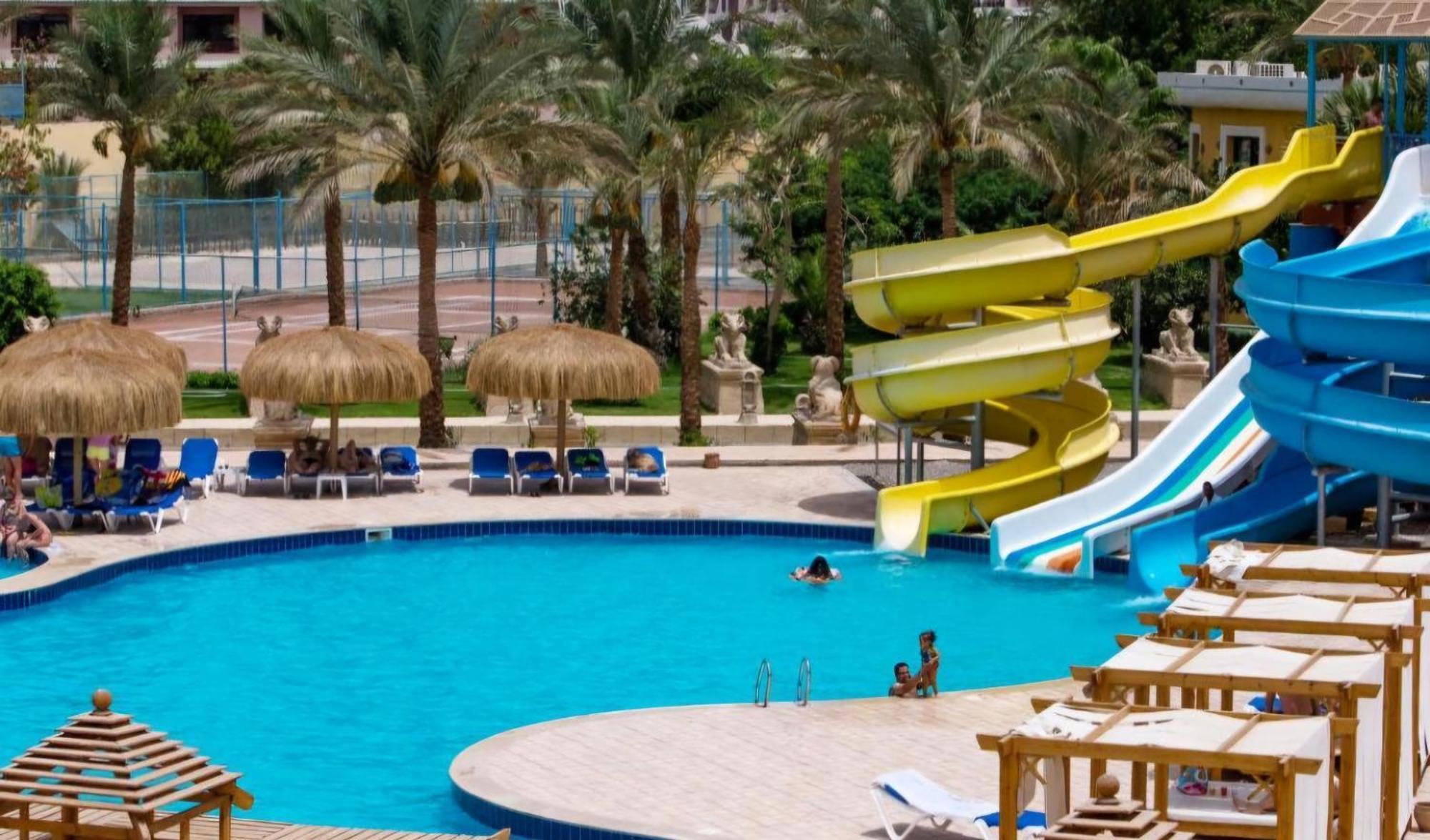 Mirage Bay Hotel & Aquapark All-Inclusive Hurghada Exterior foto